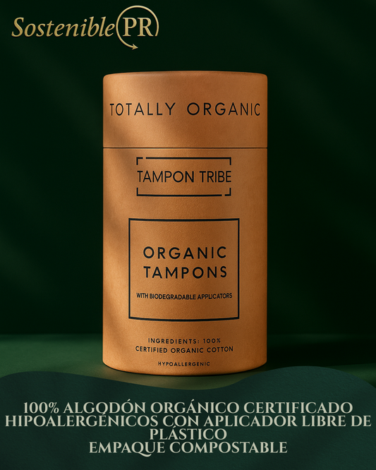 Tampones Orgánicos Mixtos – 100% Libre de Plástico/Tampon Tribe(14 mixed)