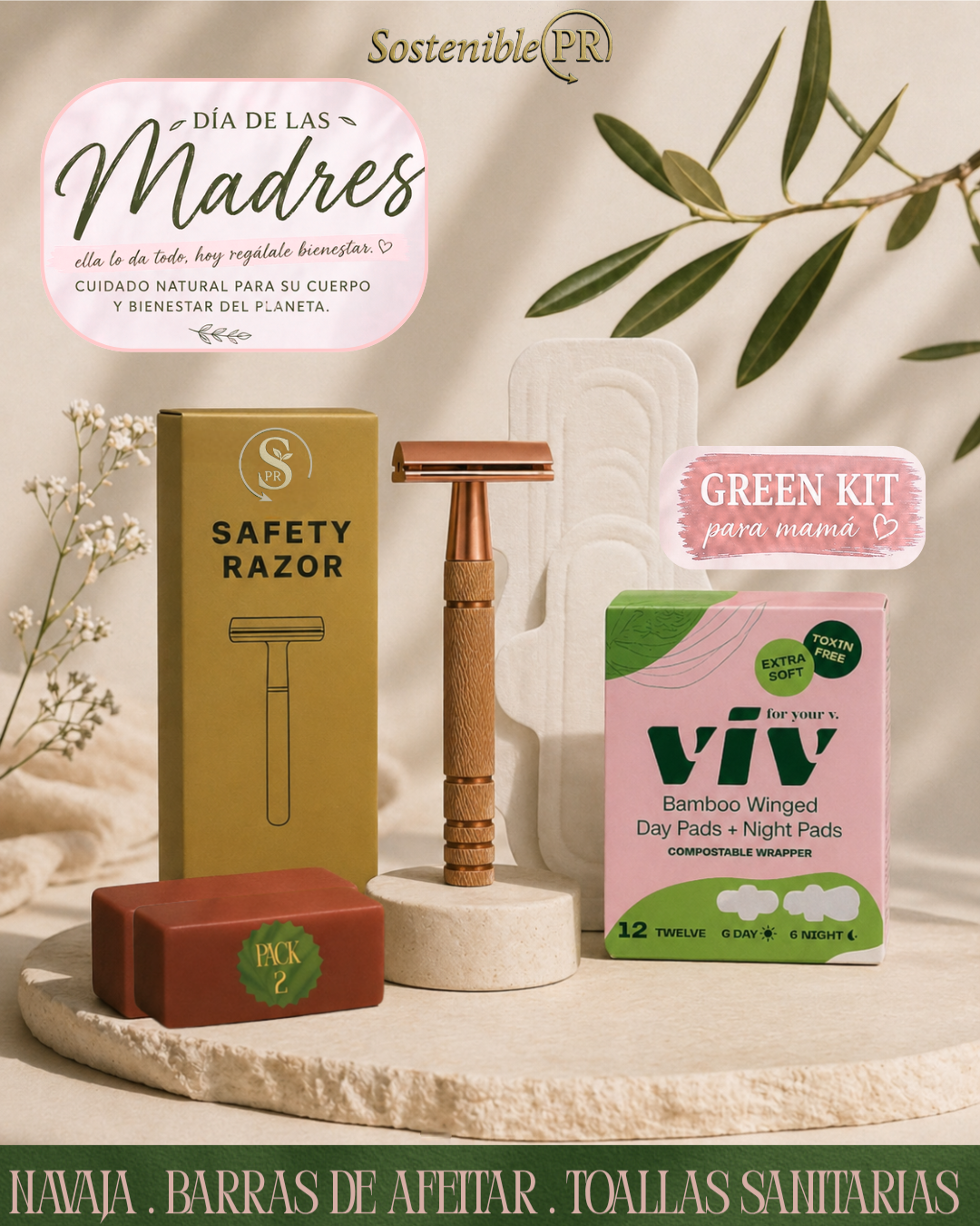 Kit Verde - Mujer Natural