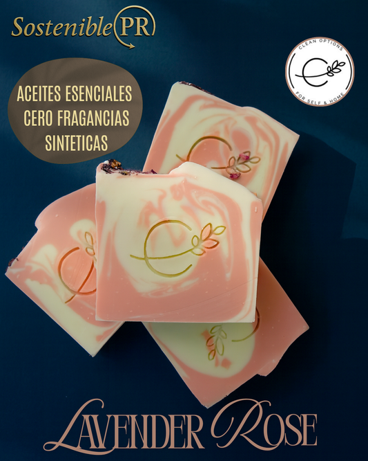 Lavender Rose Soap (Jabón de Lavanda y Rosa) (4.5/5oz)