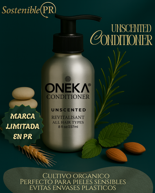 Oneka Conditioner Unscented (8oz Recyclable Bottle)