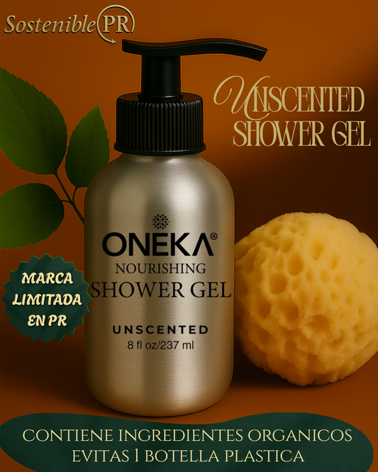 Oneka Body Wash/Hand Wash Unscented (8oz Recyclable Bottle)