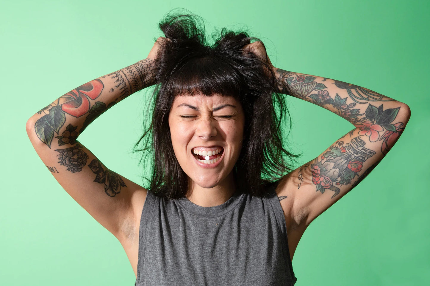 Tabletas de Pasta Dental de Menta - 2 Meses (123 tabletas)