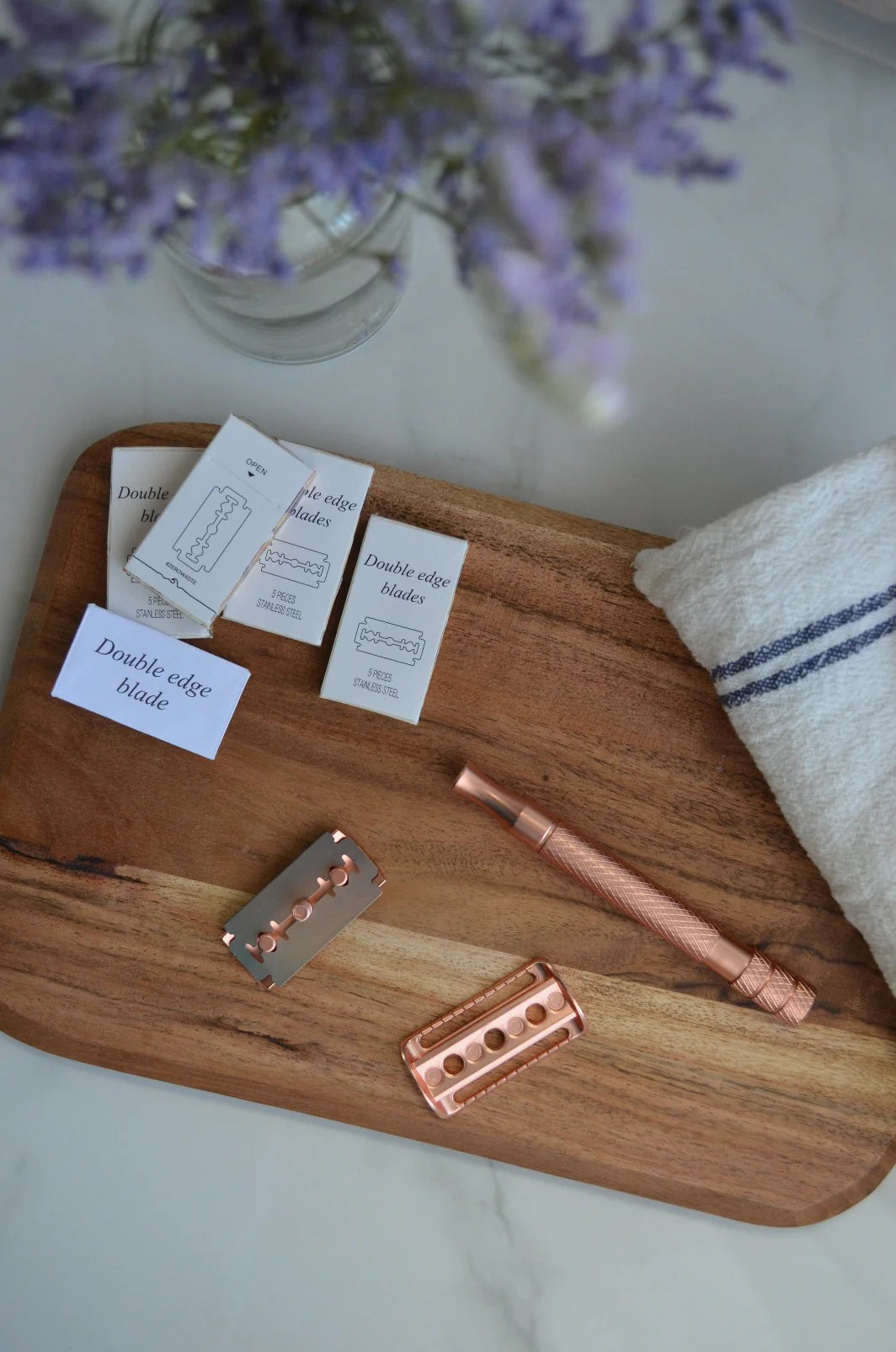 2 Paquetes de Repuestos para Navajas Safety Razor (20)