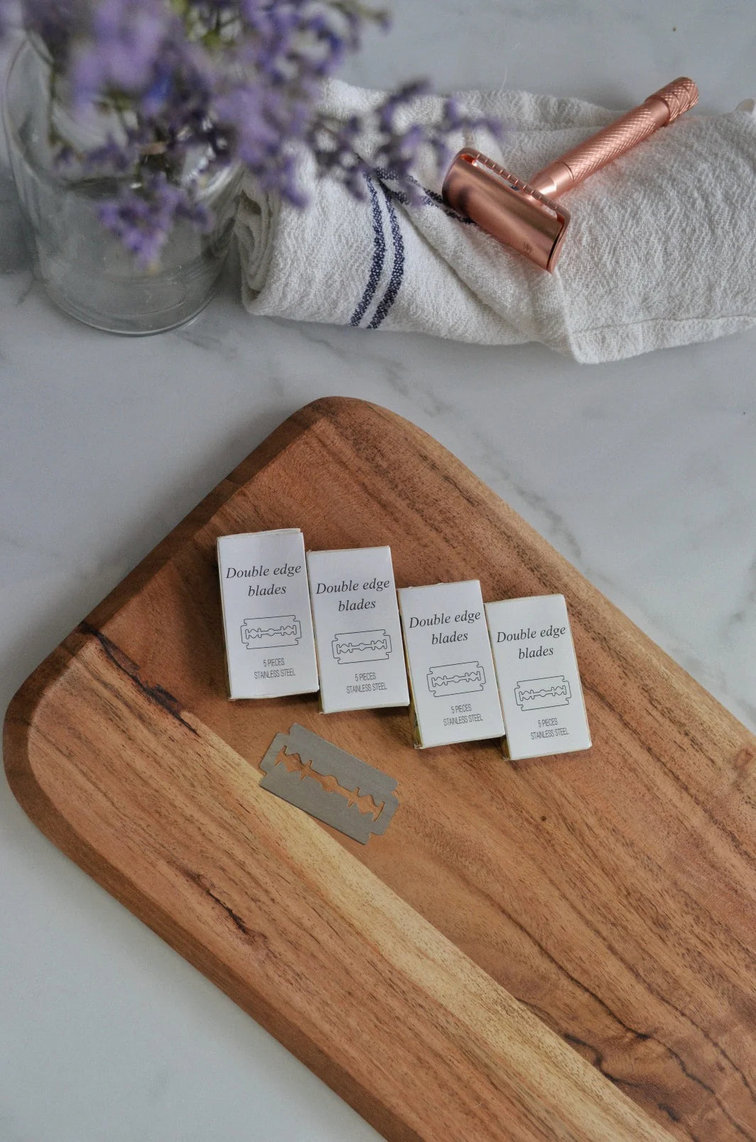 2 Paquetes de Repuestos para Navajas Safety Razor (20)